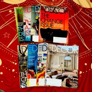 NEW Elle Decor 8 issues; May, Summer, Sept, Oct, Nov, Winter 2023, Mar & Apr ‘24